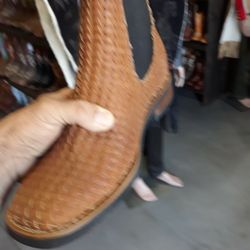 Botín de Piel De México Cómodas 