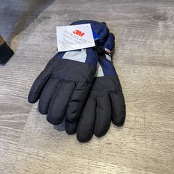 New - 3M Insulate Kids Snow Gloves - Small