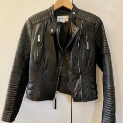 BCBGeneration leather Motorcycle Jacket