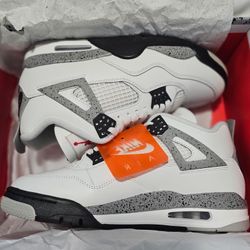 Air Jordan Retro 4 Cement Size 10