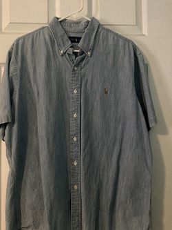 Polo Button Up Shirt Size XL