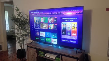 ONN Roku Smart TV Large Screen 65"