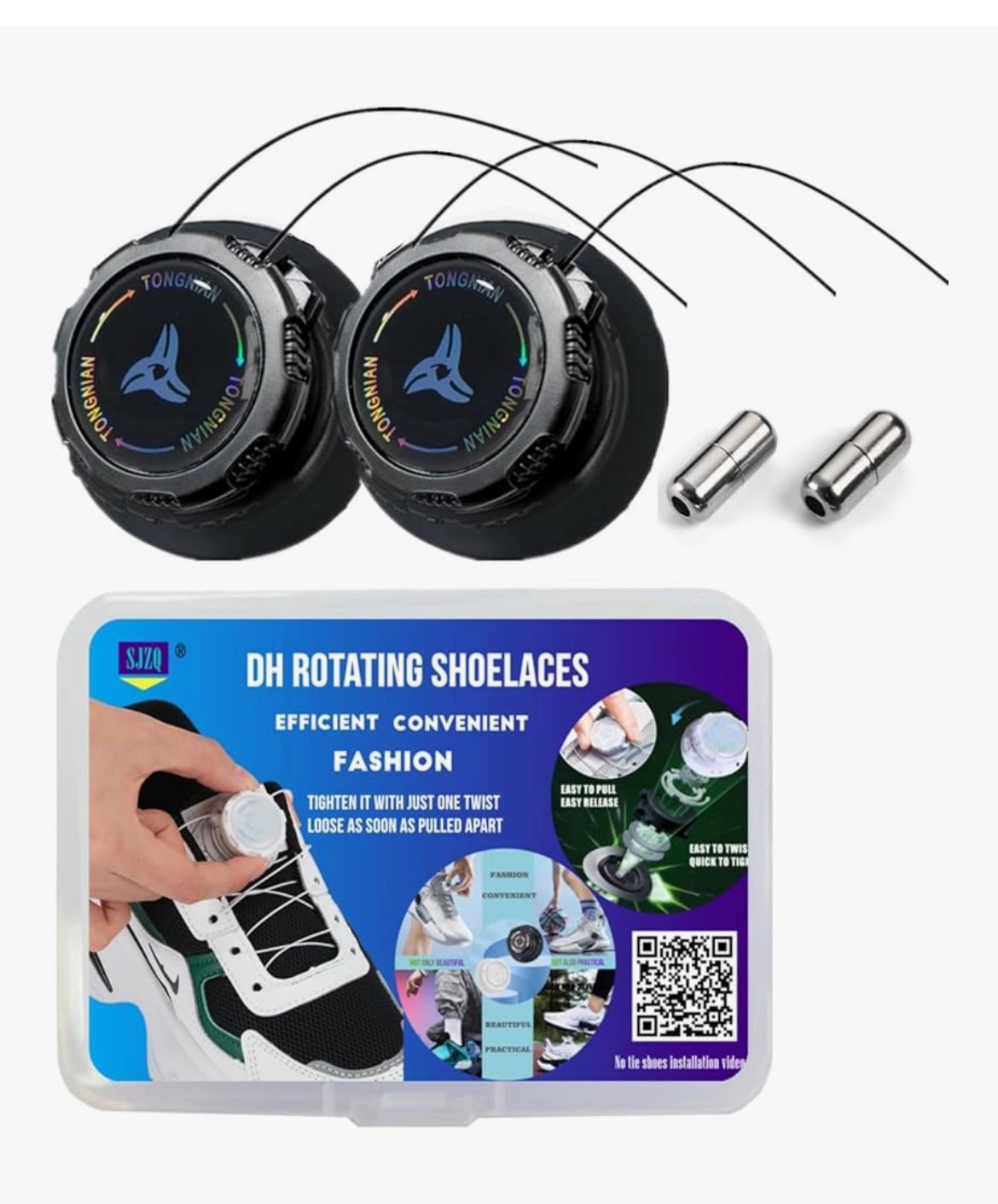 Rotating Shoelaces