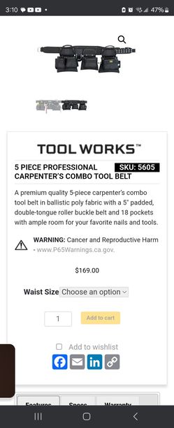Clc Tool Belt