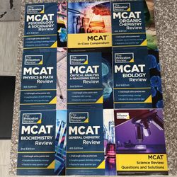 Princeton Review MCAT Books
