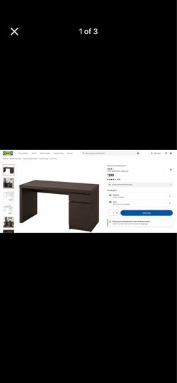 IKEA Malm office desk