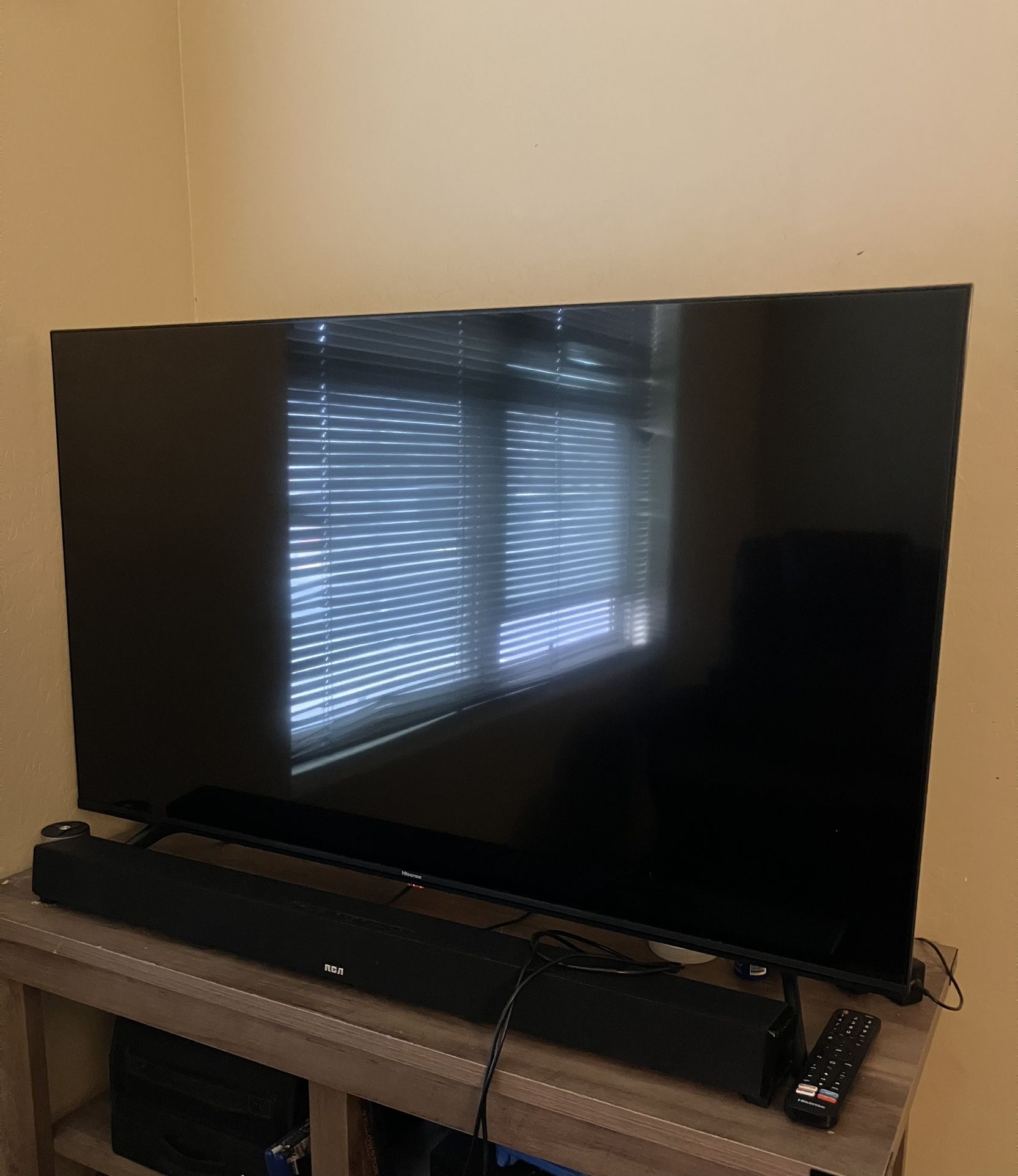 Hisense 4k 50” LED 60Hz TV