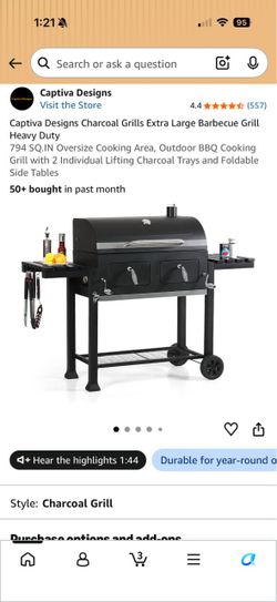 Large Charcoal grill