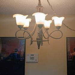 Plug-In Chandelier 