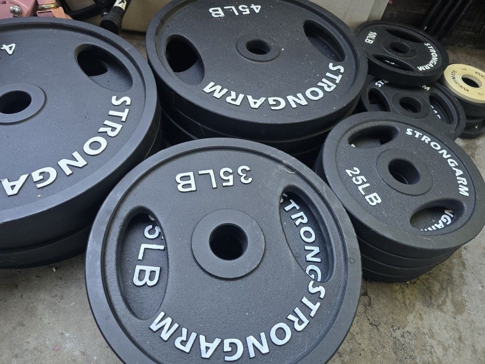 Olympic Weights, Gym Equipment, Weights.