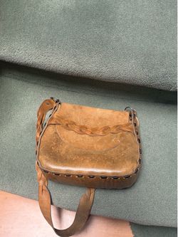handmade leather bag