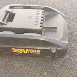 Worx 20v Lithium Battery 