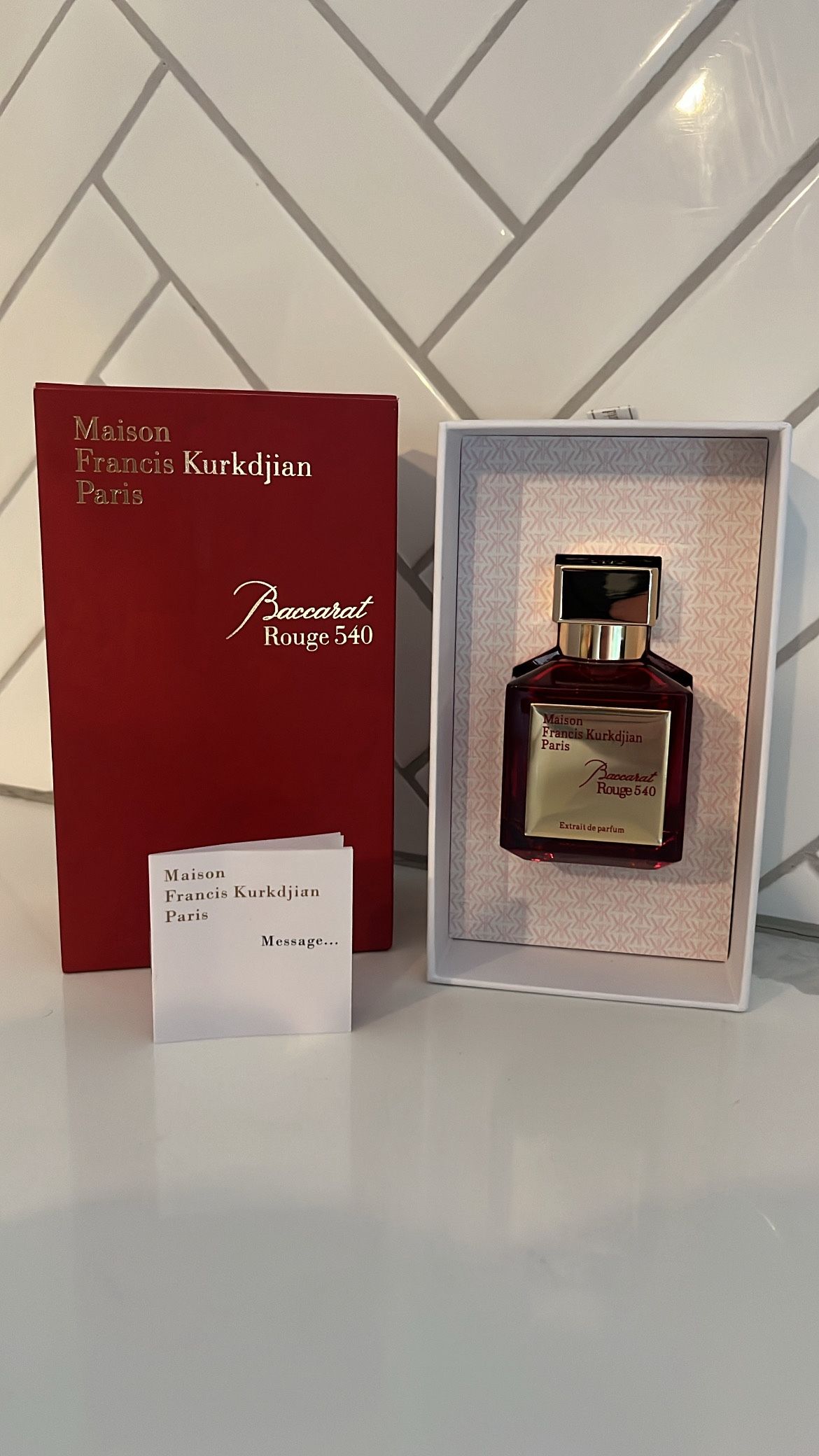 Baccarat Rouge 540 !BRAND NEW! Never Used- Accepting Offers