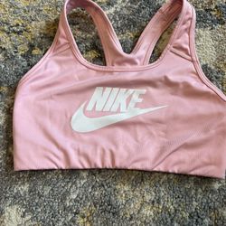 Pink Nike sports bra Size adult Small 