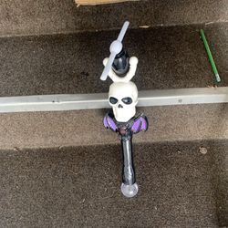 Halloween Skeleton And Ghost