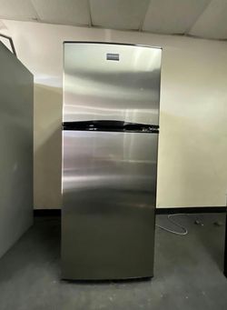 Stainless Steel Top Freezer Refrigerator