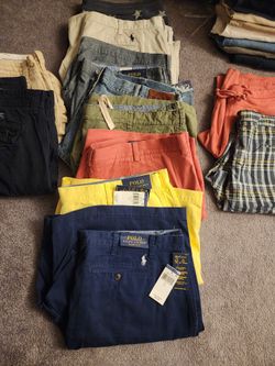 Multiple Pairs Of Ralph Lauren Shorys Size 42