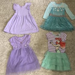 Girls Disney dresses size 5