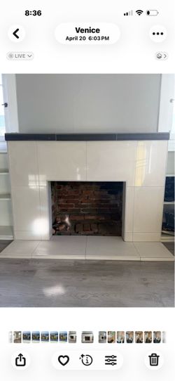20” x 20” white porcelain tile looks like white quartz Stone