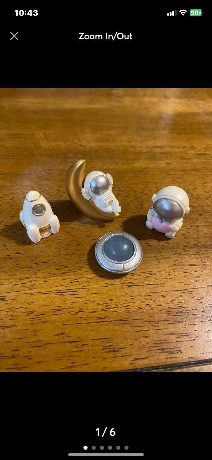 Mini Astronaut Figurine Set