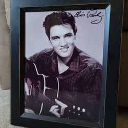 Elvis Framed Picture