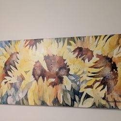 Sunflower Wall Art