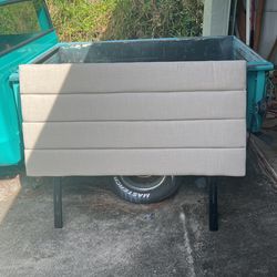 Queen Headboard And Frame.  