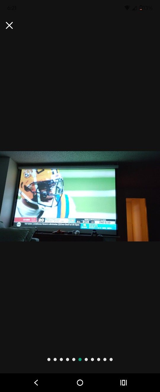 Brand New Led Projectors HDMI USB VGA Pro White Model