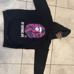 Purple Bape Hoodie 