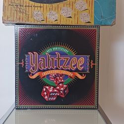 YAHTZEE BOARD GAME 40TH EDITION