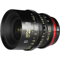 Meike FF-Prime Cine Lens Series - 24mm T2.1 Lens (Canon EF-Mount, Feet/Meters)