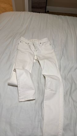 ALL SAINTS white jeans