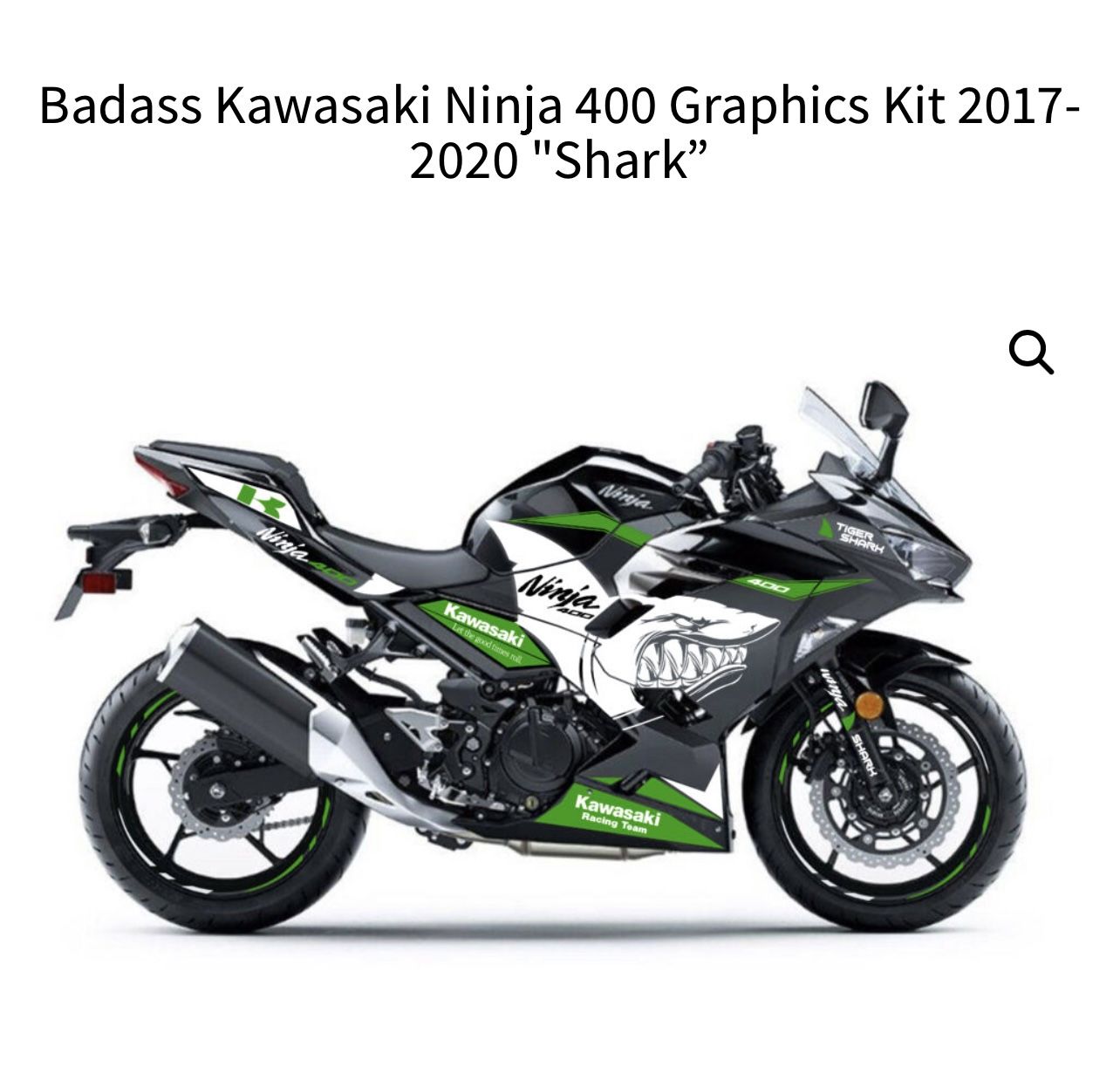 Decal Stickers For Ninja Kawasaki 400