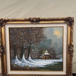 31x27 Oil Painting