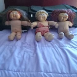 Gabbage Patch Kids  Dolls. As Is