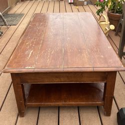 Wooden Coffee Table