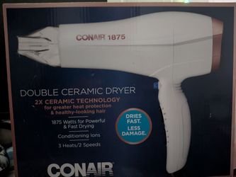 CONAIR double ceramic hair dryer