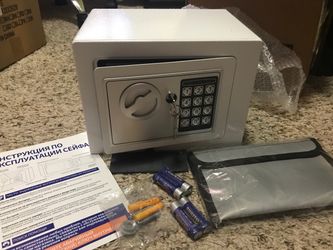 🔒 Brand New Solid Steel Electronic Digital Safe Box with Override Keys & Mounting Hardware 🔒 🔒 Brand New Solid Steel Electronic Digital Safe Box wi