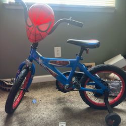 🚵‍♀️🚵‍♀️Little Boys Spider-Man Bike 🚵‍♀️🚵‍♀️c