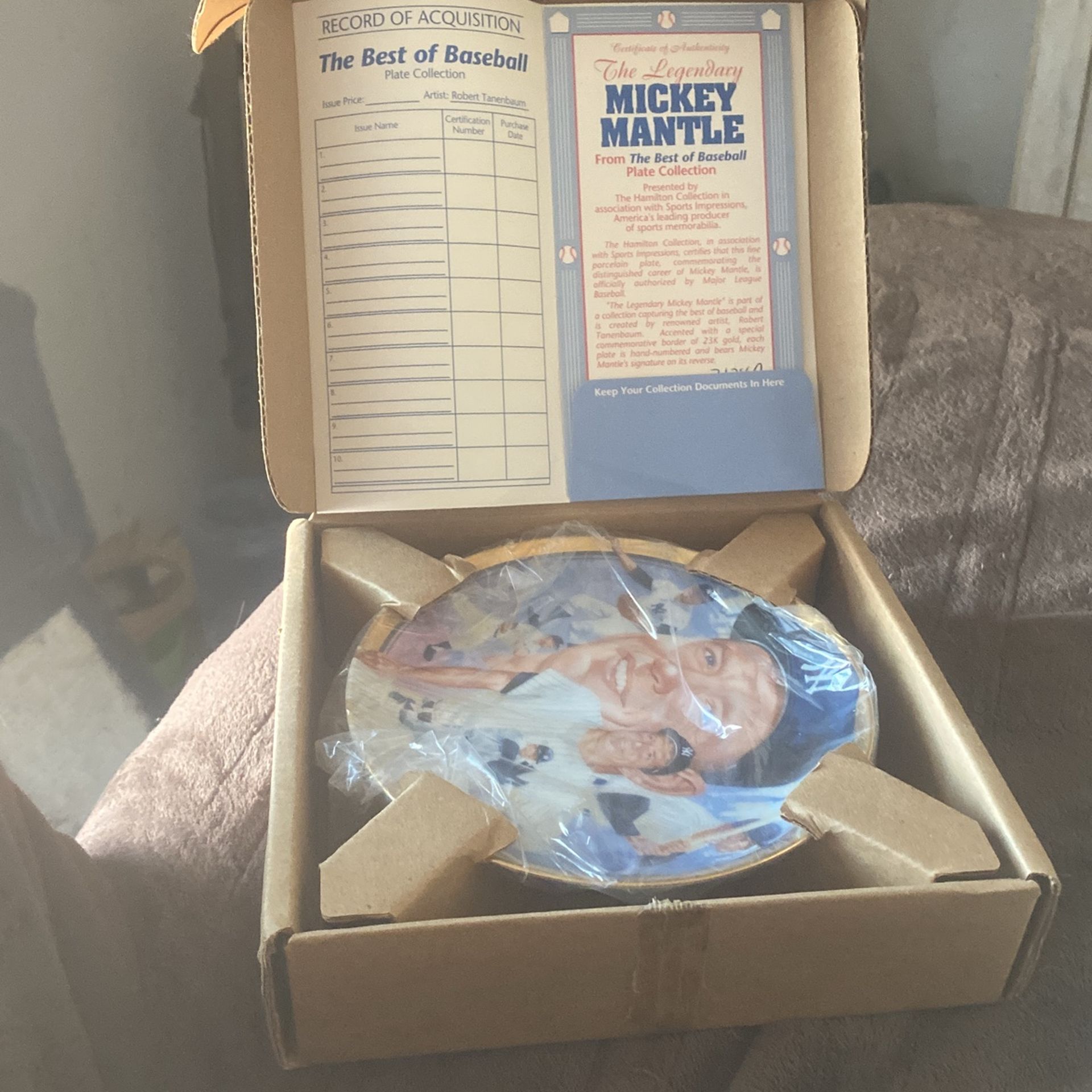 Hamilton Collection Plate