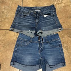 American Eagle & WAX Jean.  Shorts 
