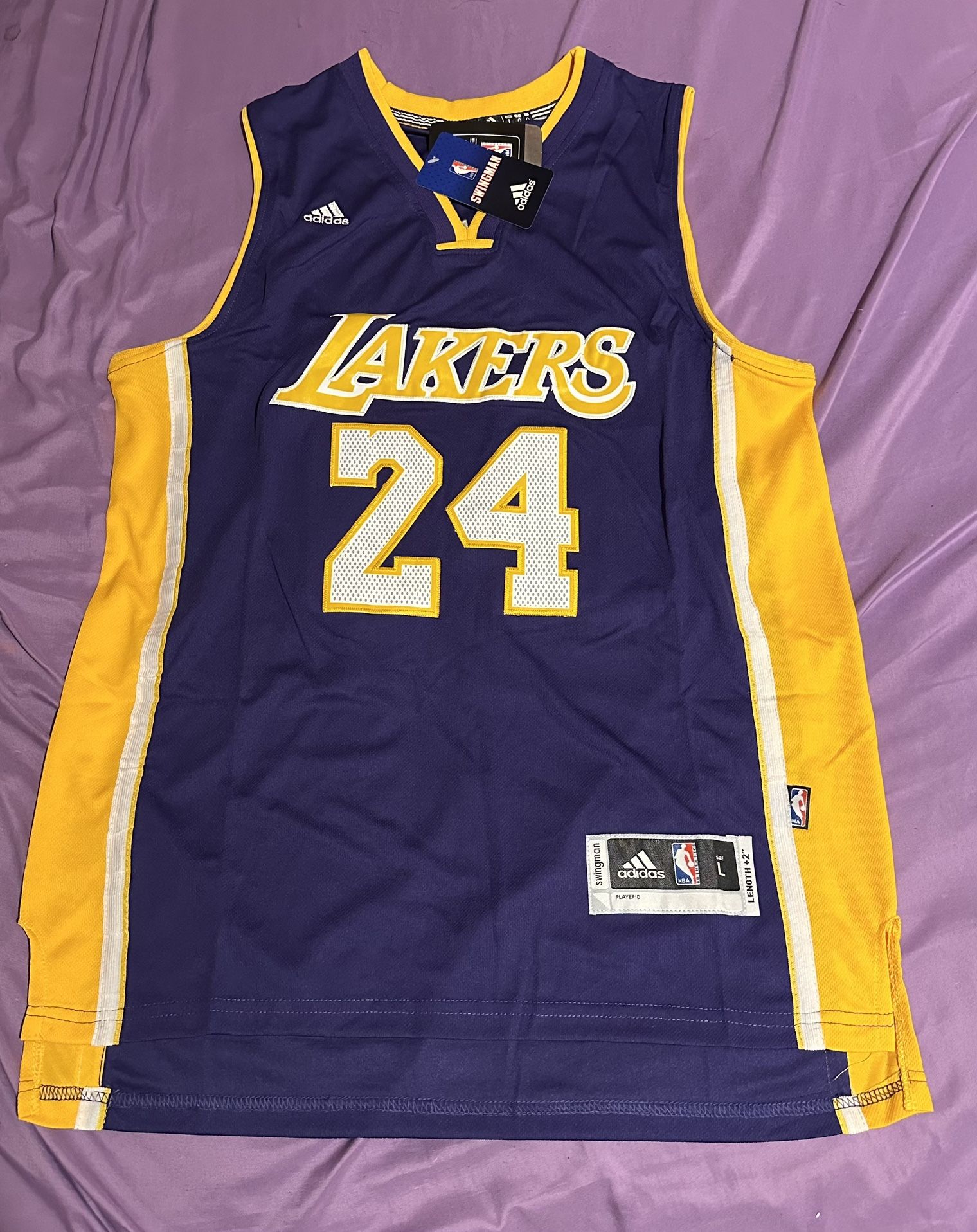 KOBE BRYANT JERSEY (PURPLE) SIZE L