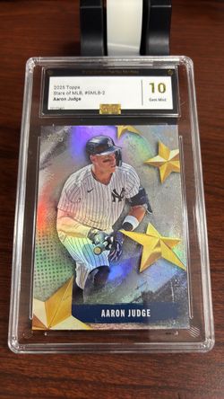 2025 Topps Aaron Judge Stars of MLB GAS 10 Gem Mint