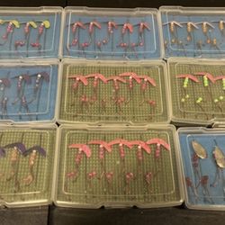 Sockeye Salmon Fishing Spinner Kits