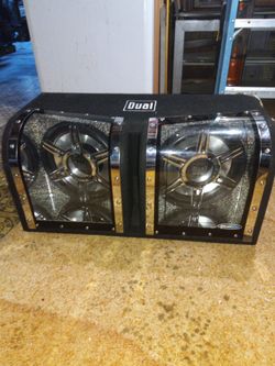 Dual subwoofer