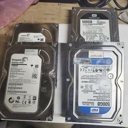 Computers Parts: Memory, hard Disks 3.5 And 2.5  Cables
