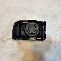 Blackmagic Pocket 4k With Lenses And Batteries 
