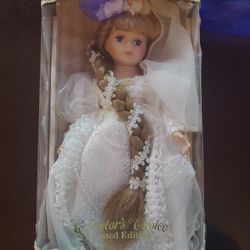 Collectors Choice Limited Edition Porcelain Doll Bride