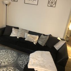 Black Sectional Couch