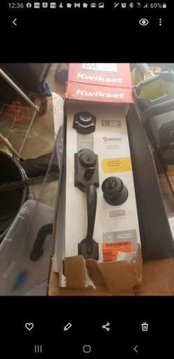 Qwikset front entry lock set